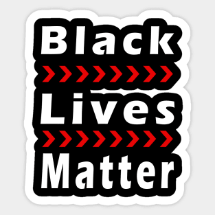 Black Lives Matter Poster Sticker